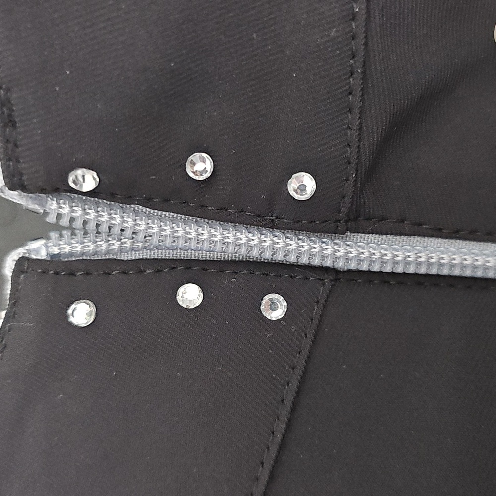 Swingdish Women's Luxury Golf Jacket NWT Size Medium Swarovski Crystal Accents - Picture 5 of 8